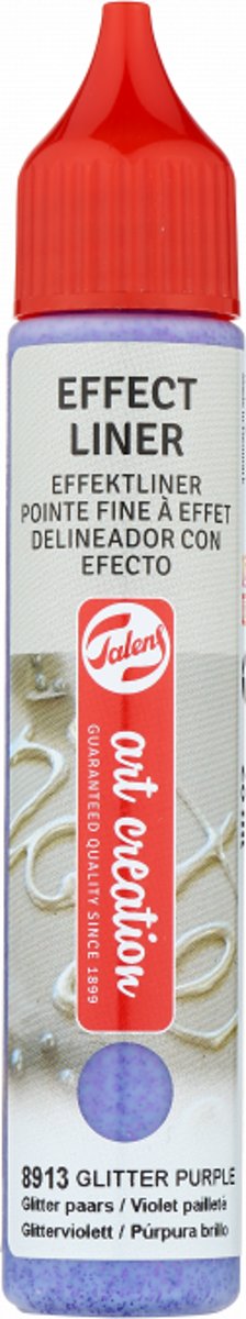 Talens Effect Liner/Dot Stift Glitter Purple 28ml | 8913